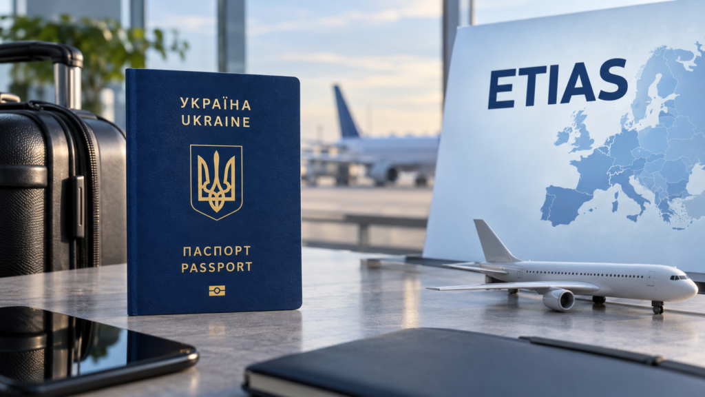 Дозвіл на в’їзд до Європи для українців ETIAS
